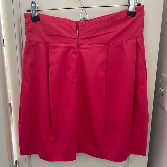 BCBG Hot Pink Mini Skirt with Bow - Picture 3 of 5